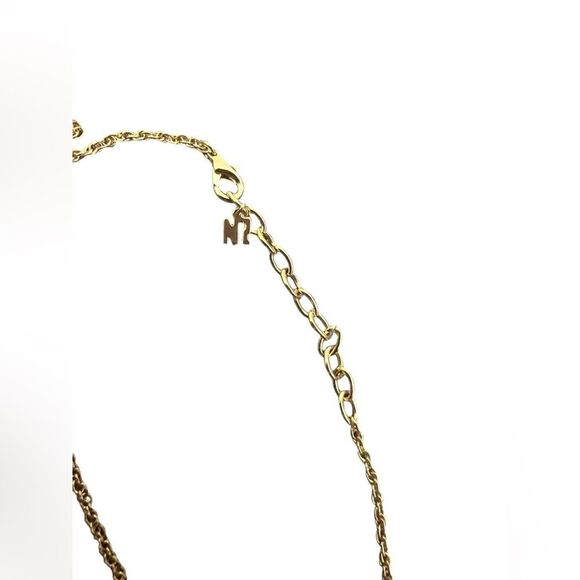 NINA RICCI Pearl & Rhinestone Pendant Necklace - Picture 6 of 9